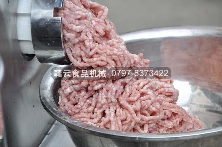 絞好的肉粒
