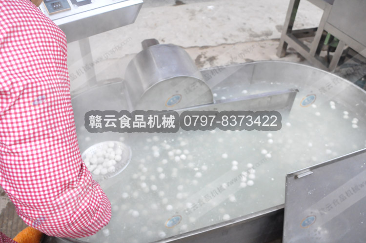 熟化后的肉丸